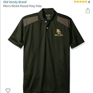 NWT Mens BAYLOR Polo